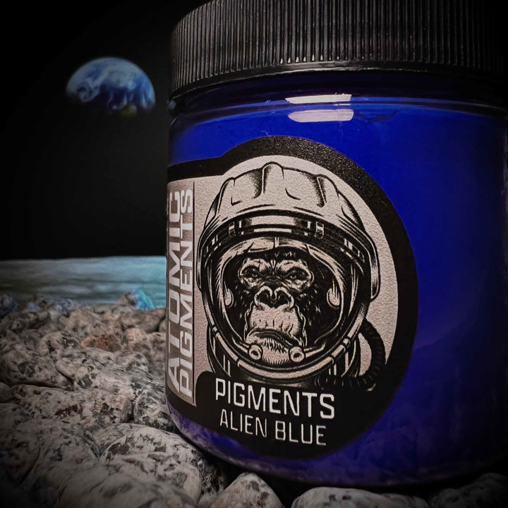 Alien Blue Pigment - Bidwell Wood & Iron