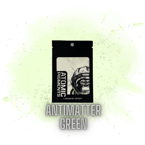 Antimatter Green Glowing Mica Powder Pigment - Bidwell Wood & Iron