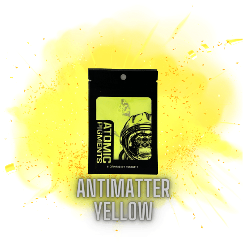 Antimatter Yellow Glowing Mica Powder Pigment - Bidwell Wood & Iron
