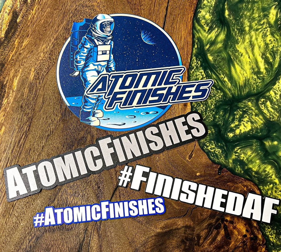 Atomic Finishes Sticker Pack - Bidwell Wood & Iron