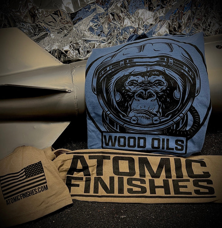 Atomic Finishes Wood Oil Shirts - Bidwell Wood & Iron