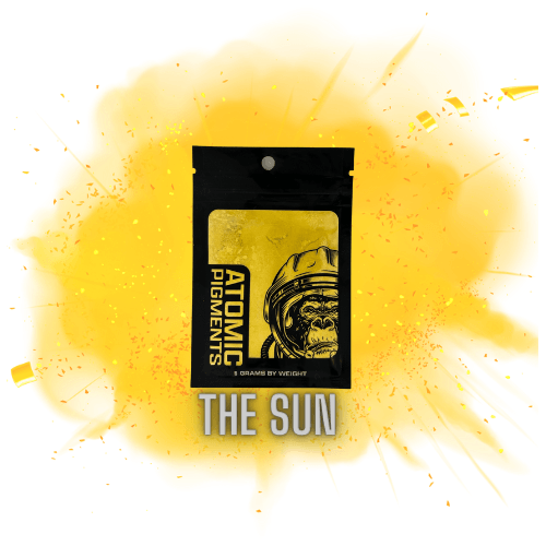 The Sun Mica Powder Pigment - Bidwell Wood & Iron