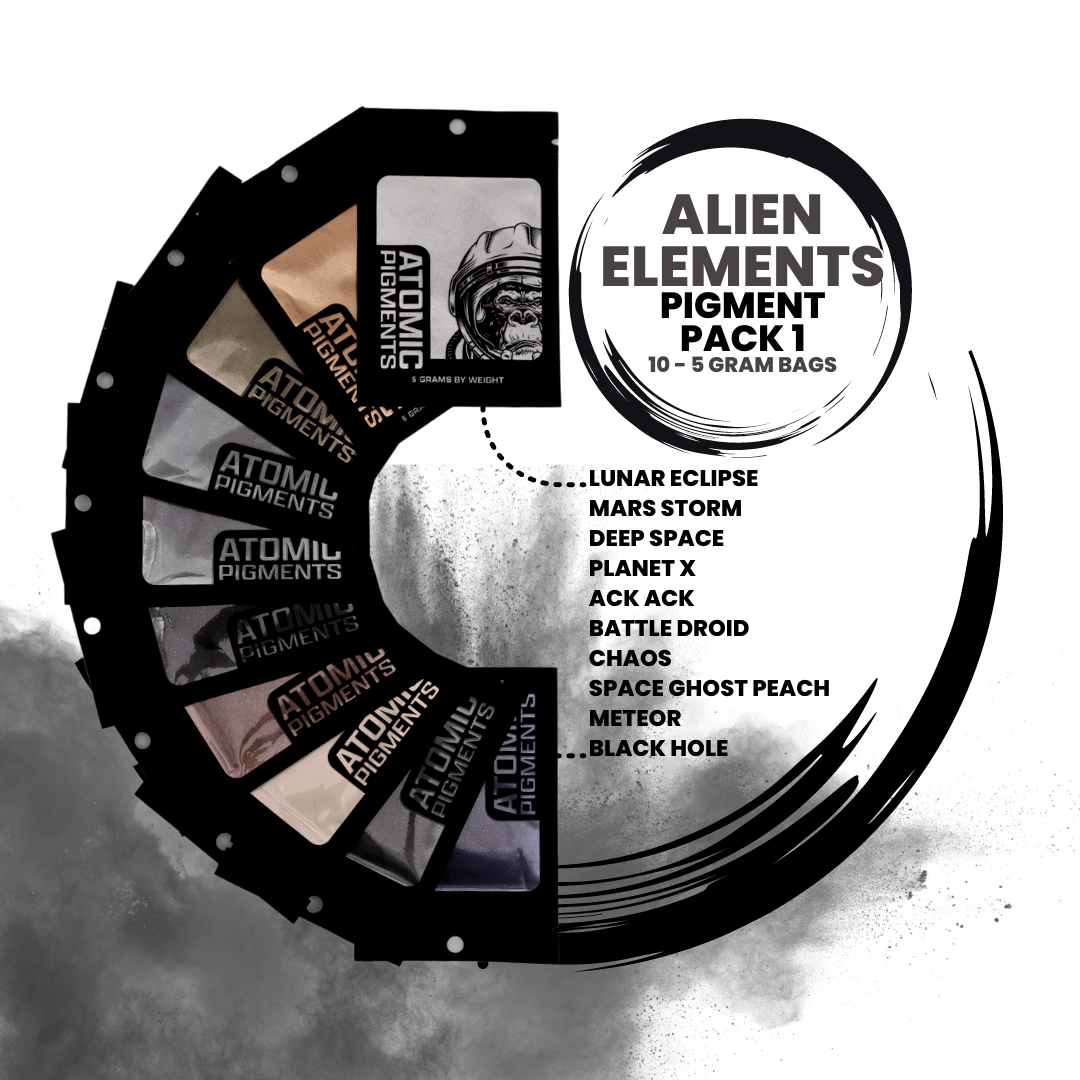 Alien Elements Pigment Pack 1 - Bidwell Wood & Iron