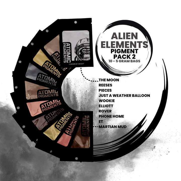 Alien Elements Pigment Pack 2 - Bidwell Wood & Iron