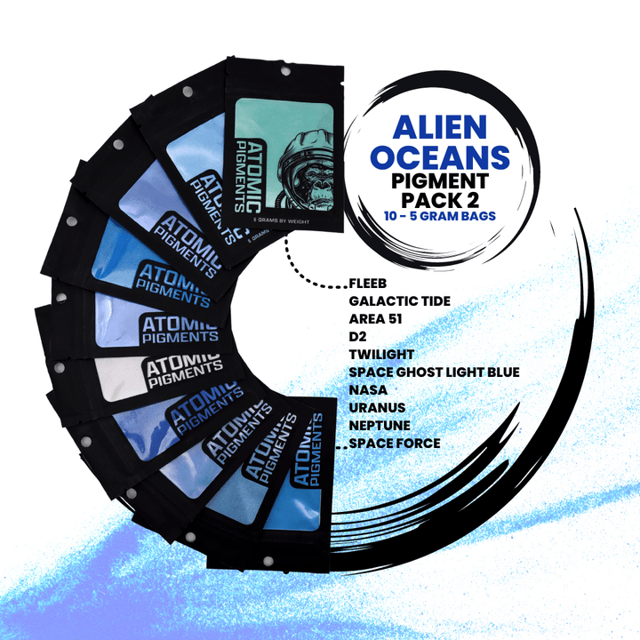 Alien Oceans Pigment Pack 2 - Bidwell Wood & Iron