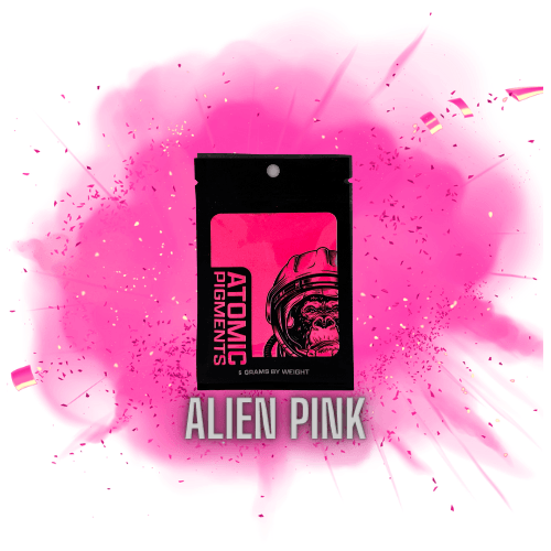 Alien Pink Mica Powder Pigment - Bidwell Wood & Iron