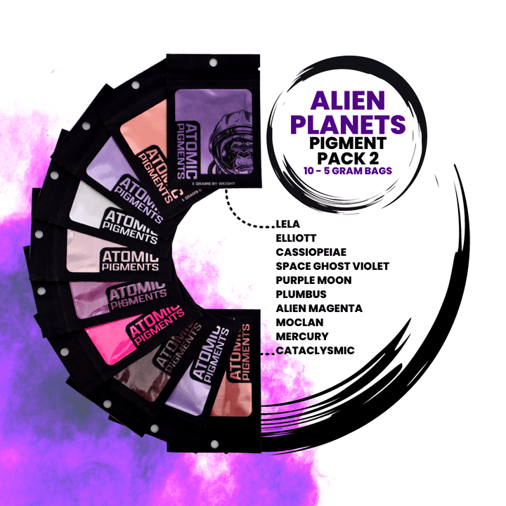 Alien Planets Pigment Pack 2 - Bidwell Wood & Iron