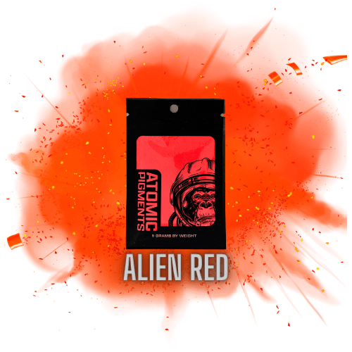 Alien Red Mica Powder Pigment - Bidwell Wood & Iron
