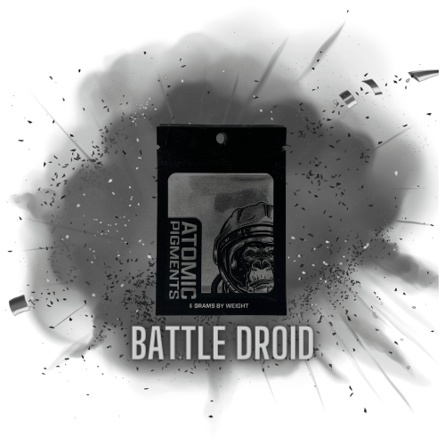 Battle Droid Mica Powder Pigment - Bidwell Wood & Iron