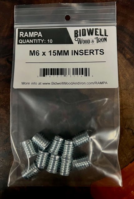 RAMPA© M6 Threaded Insert 18mm