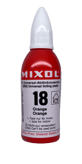 Mixol 18 Orange 20ml - Bidwell Wood & Iron