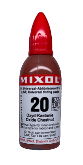 Mixol 20 Oxide Chesnut 20ml - Bidwell Wood & Iron