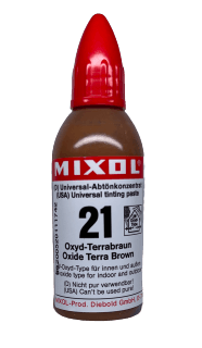Mixol 21 Oxide Terra Brown 20ml - Bidwell Wood & Iron