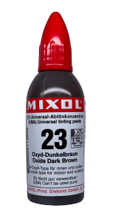 Mixol 23 Oxide Dark Brown 20ml - Bidwell Wood & Iron