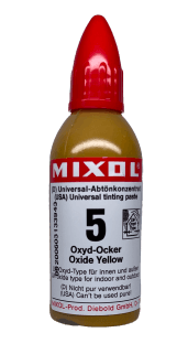 Mixol 5 Oxide Yellow 20ml - Bidwell Wood & Iron