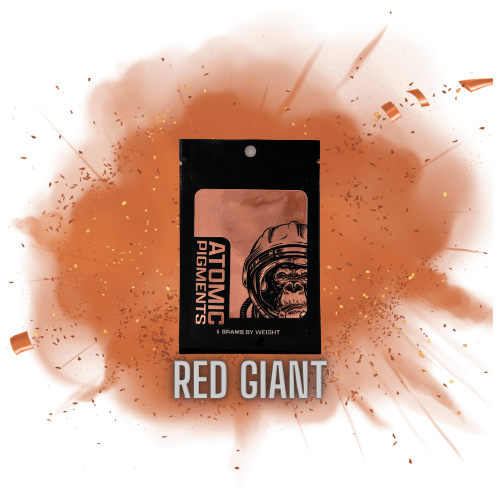 Red Giant Mica Powder Pigment - Bidwell Wood & Iron