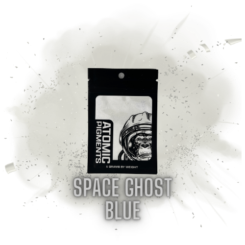 Space Ghost Blue Mica Powder Pigment - Bidwell Wood & Iron